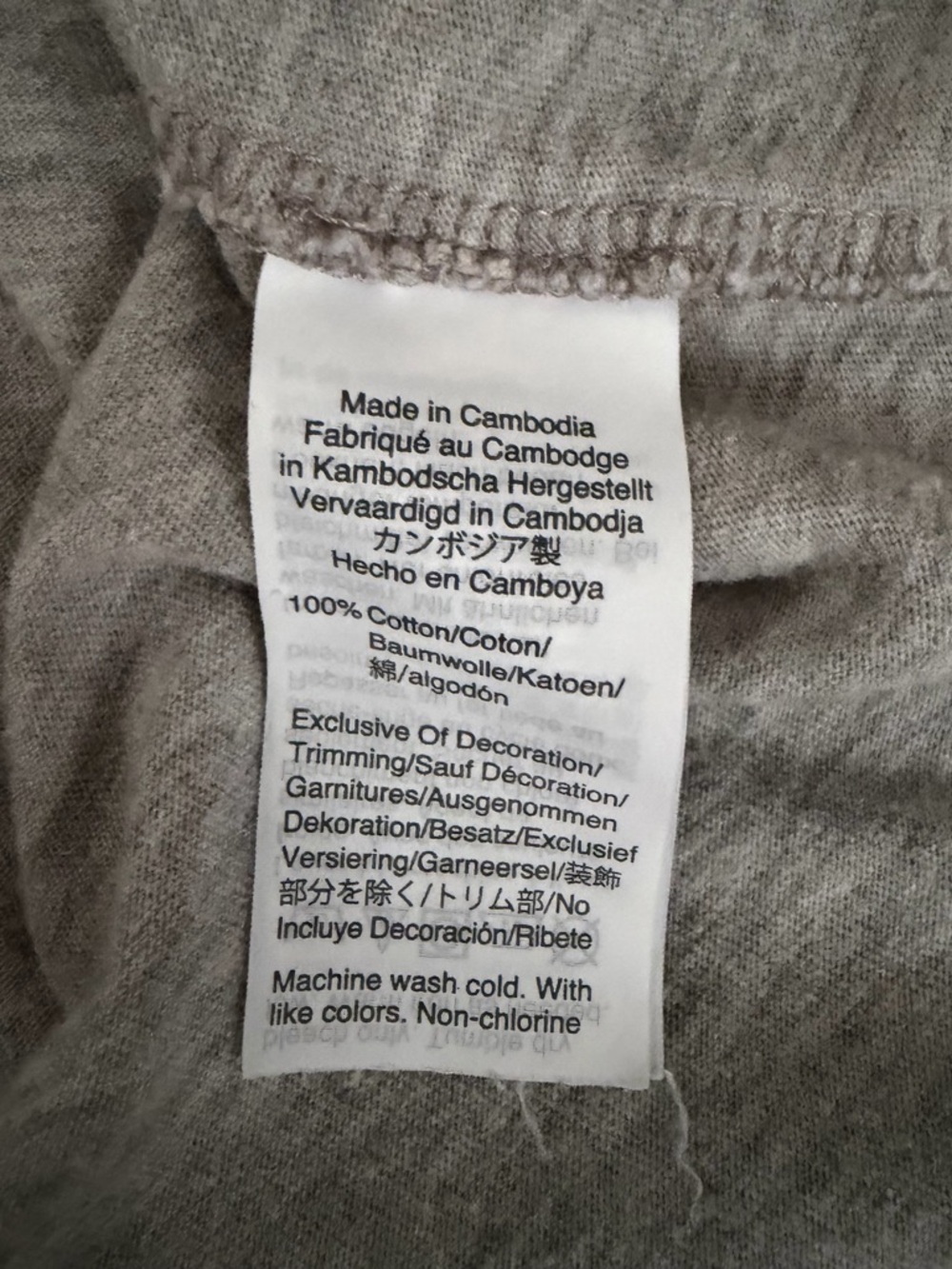 J Crew tee size xl - Picture 4 of 4